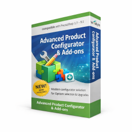 Advanced Product Configurator & Add-ons für PrestaShop