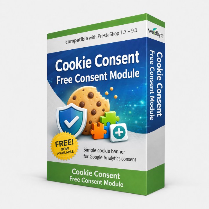 PrestaShop Cookie Consent: DSGVO & Analytics-Sperre | Waldbyte